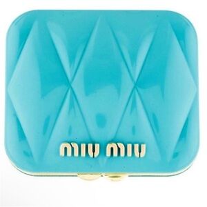 Miu Miu Blue Compact Case